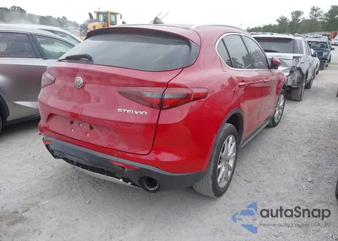 2018 Alfa Romeo Stelvio Ti Awd из США, поврежденный, VIN ZASFAKBN9J7B66156
